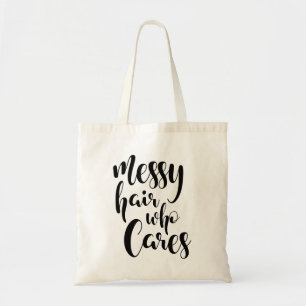 Tote Bag Cheveux malpropres de calligraphie qui