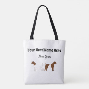 Tote Bag Chèvre de garde personnalisée
