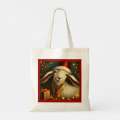 Tote Bag Chèvre de Noël 3 (Dos)