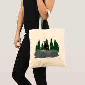 Tote Bag Chèvre Fourre-tout (Devant (produit))
