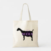 Tote Bag Chèvre Mama— La Mancha violet (Dos)