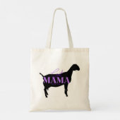 Tote Bag "Chèvre Mama" Nubien—Violet (Dos)
