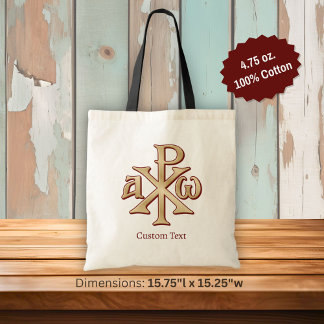 Tote Bag Chi Rho Christogram