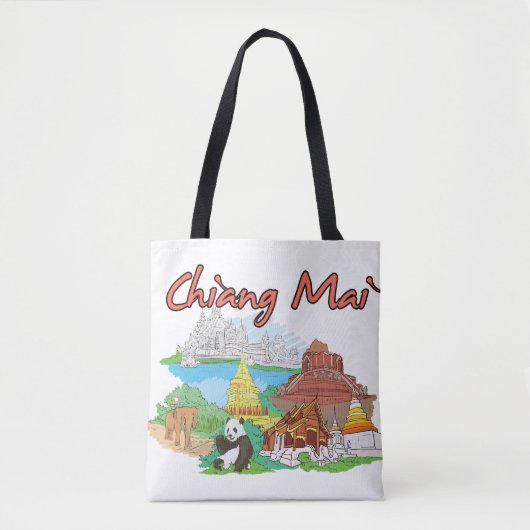 Tote Bag Chiang Mai, Thaïlande (Devant)