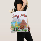 Tote Bag Chiang Mai, Thaïlande (De près)