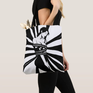 Tote Bag Chibari cordes cadeau personnalisé