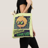 Tote Bag Chibi Cat Noir n'abandonne jamais (De près)