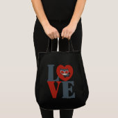 Tote Bag Chibi Catwoman LOVE (Devant (produit))