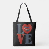 Tote Bag Chibi Catwoman LOVE (Dos)