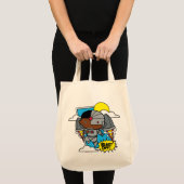 Tote Bag Chibi Cyborg S'Est Éteint ! (Devant (produit))