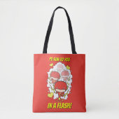 Tote Bag Chibi Flash - J'allais vous chercher dans Flash Va (Devant)