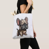 Tote Bag Chibi French Bulldog (De près)