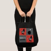 Tote Bag Chibi Harley Quinn Checker Motif (Devant (produit))