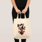 Tote Bag Chibi Harley-Quinn-In-A-Box Avec Marteau (Devant (produit))