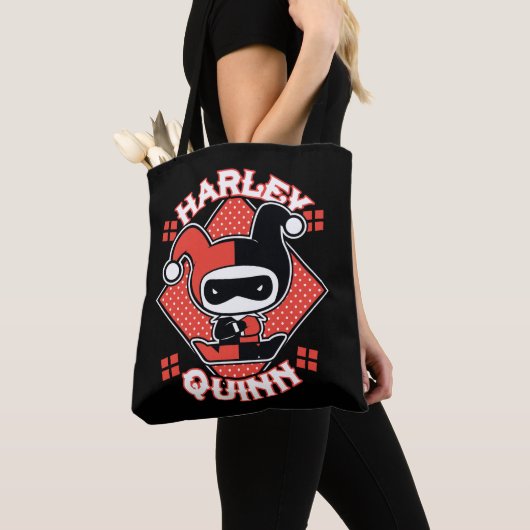 Tote Bag Chibi Harley Quinn Splits (De près)