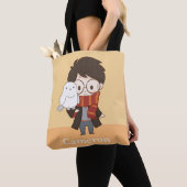 Tote Bag Chibi HARRY POTTER™ & Hedwig (De près)
