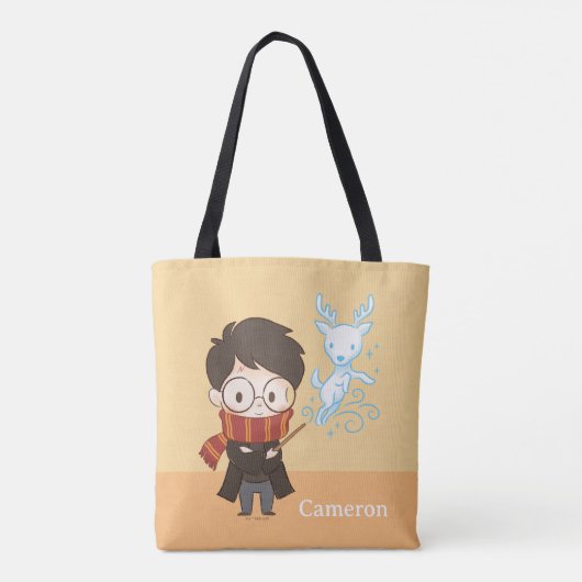 Tote Bag Chibi HARRY POTTER™ Patronus (Dos)