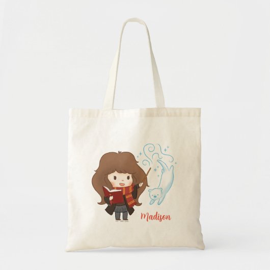 Tote Bag Chibi Hermione Granger Patronus (Devant)