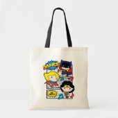 Tote Bag Chibi Héros Danse (Devant)