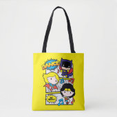 Tote Bag Chibi Héros Danse (Devant)