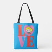 Tote Bag Chibi Supergirl LOVE (Dos)