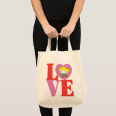 Tote Bag Chibi Supergirl LOVE (Devant (produit))