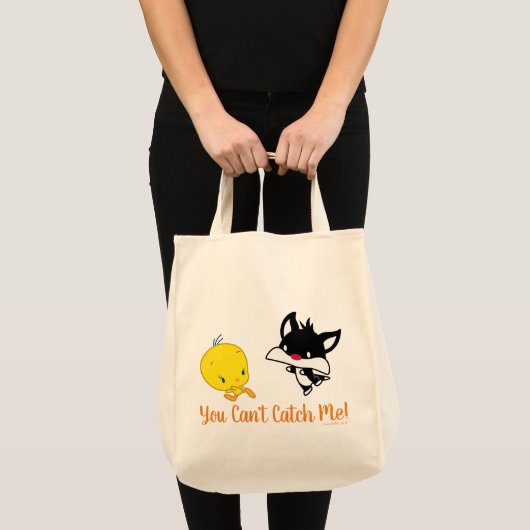 Tote Bag Chibi SYLVESTER™ Chasing TWEETY™ (Devant (produit))