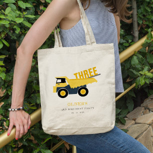 Tote Bag Chic Chauffage Camion À Tout Âge Anniversaire