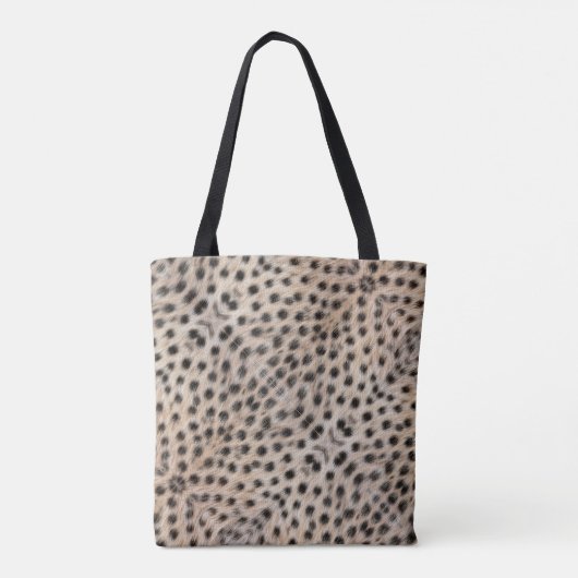 Tote Bag Chic Cheetah Personnalisé (Dos)
