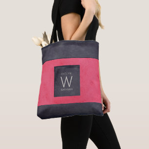 Tote Bag Chic et élégant Monogramme Bunco Queen