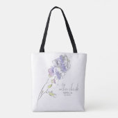 Tote Bag Chic Floral Mariage mère mariée Blackberry ID695 (Dos)