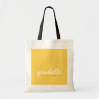 Chic Mustard Jaune Simple Bold Nom du script