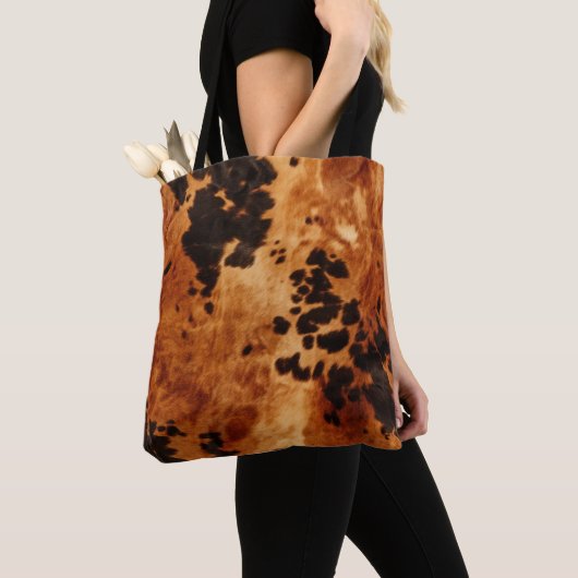 Tote Bag Chic Ouest Brown (De près)