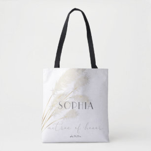 Tote Bag Chic Pampas Pampas Grass Matron d'honneur