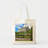 Tote Bag Chic Scottish Sutherland Clan's Dunrobin Castle (Devant)