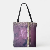 Tote Bag Chic Tie Dye Monogramme Gypsy Scarf (Dos)