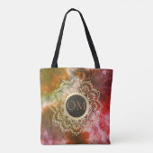Tote Bag Chic Tie Dye OM Mandala (Dos)