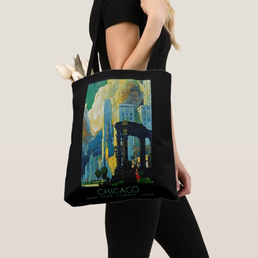 Tote Bag Chicago (De près)