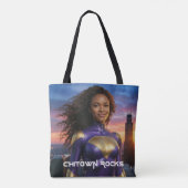 TOTE BAG CHICAGO - CHITOWN ROCKS (Dos)