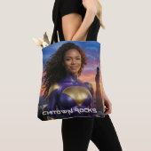 TOTE BAG CHICAGO - CHITOWN ROCKS (De près)