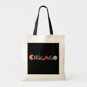 Tote Bag Chicago fourre-tout (Devant)