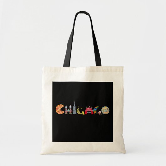 Tote Bag Chicago fourre-tout (Devant)