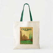 Tote Bag Chicago, IL - Saint Patrick's Day (Devant)