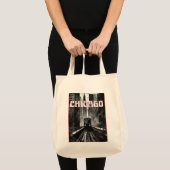 Tote Bag Chicago Illinois (Devant (produit))
