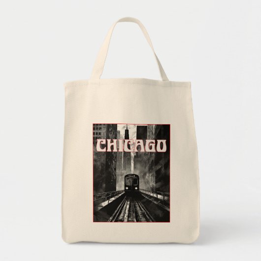 Tote Bag Chicago Illinois (Devant)