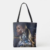 TOTE BAG CHICAGO - ILLINOIS (Dos)