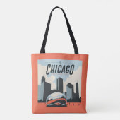 Tote Bag Chicago, Illinois | Millennium Park (Dos)