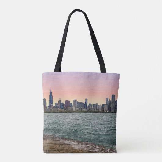 Tote Bag Chicago Skyline (Dos)