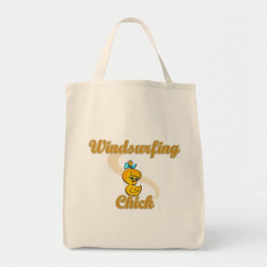 Tote Bag Chick de planche à voile (Devant)