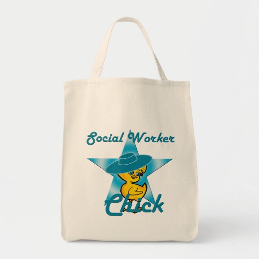 Tote Bag Chick ouvrier social #7 (Devant)